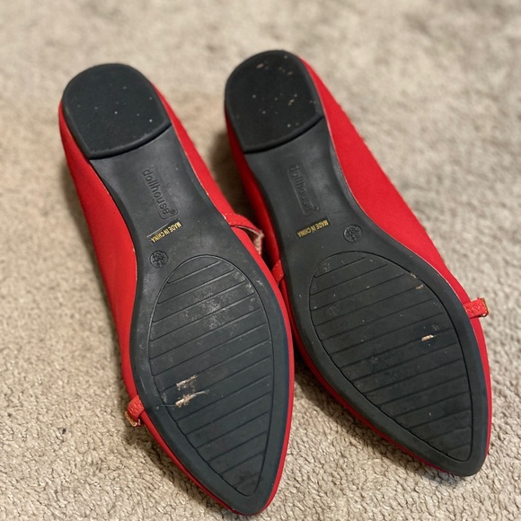 Cute Red Flats ❤️ 8.5 - Picture 3 of 4